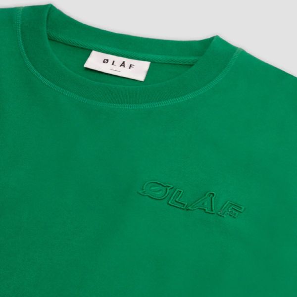 Olaf Heavyweight Studio T-shirt Groen