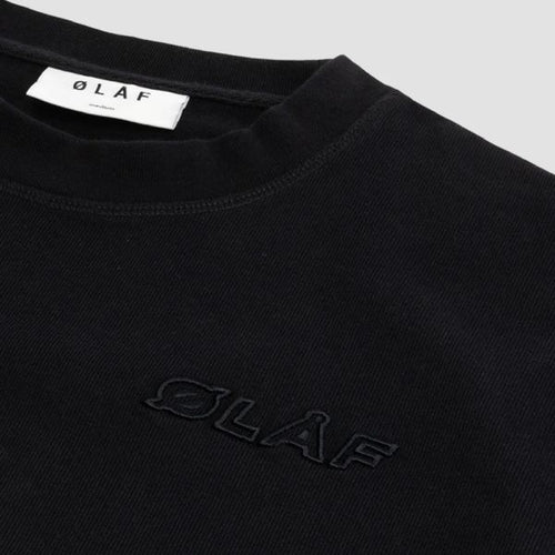 Olaf Heavyweight Studio T-shirt Zwart