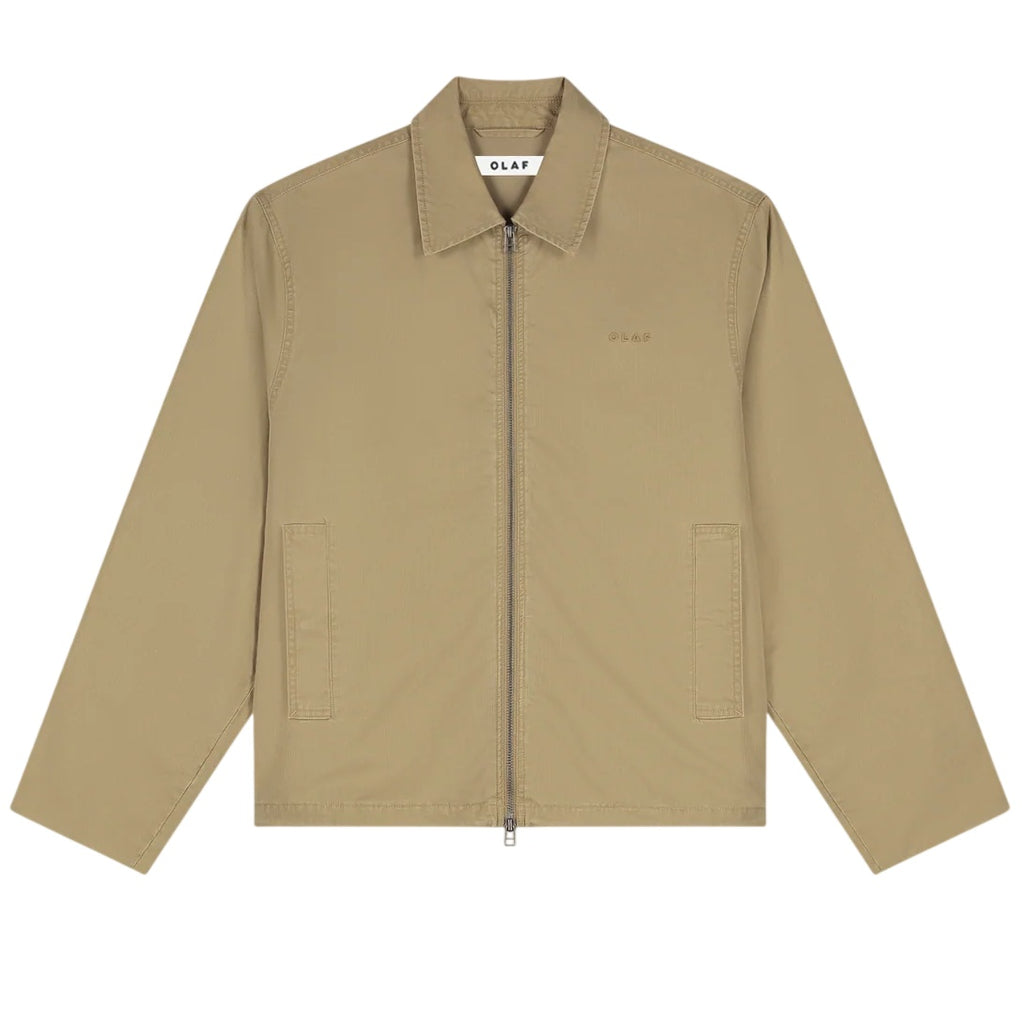 Olaf Herringbone Jack Beige