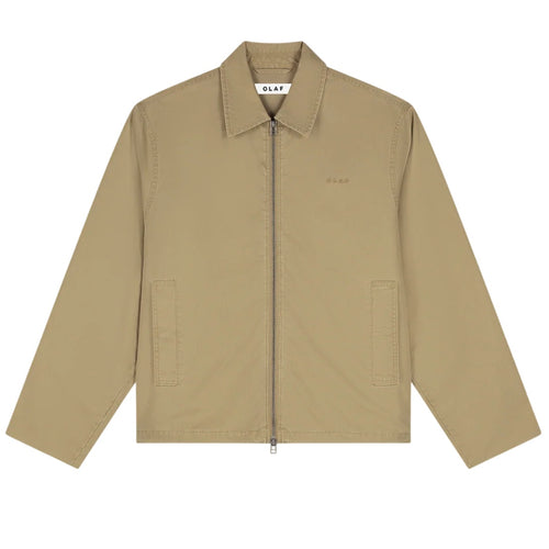 Olaf Herringbone Jack Beige