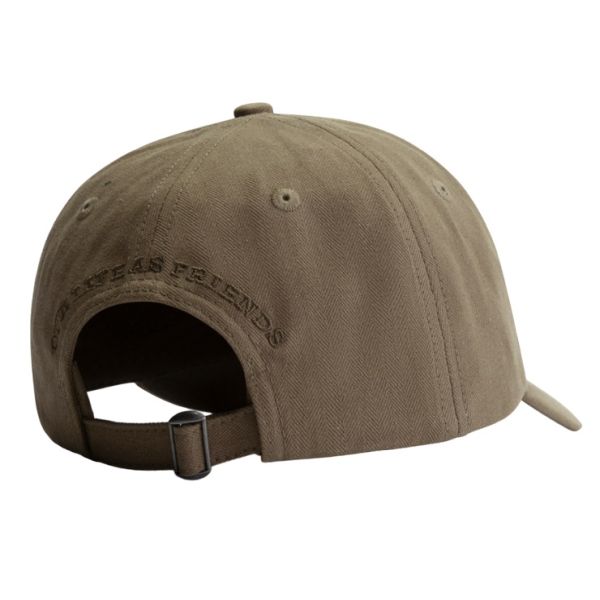 Olaf Herringbone Cap Bruin