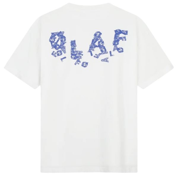 Olaf Ink Logo T-shirt Wit