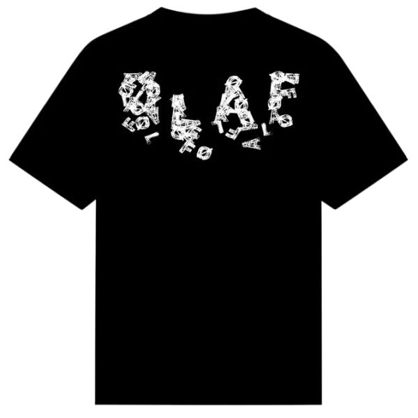 Olaf Ink Logo T-shirt Zwart
