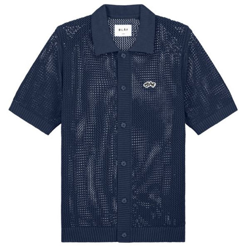 Olaf Knit Polo Navy