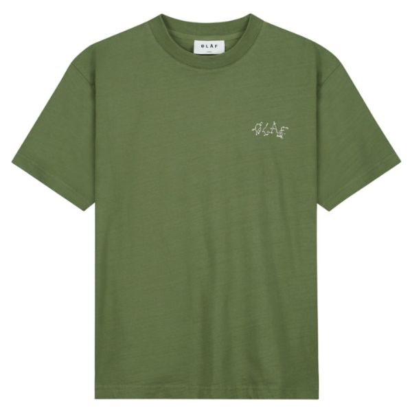 Olaf Knot T-shirt Groen