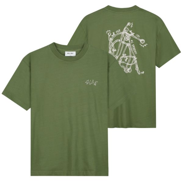 Olaf Knot T-shirt Groen