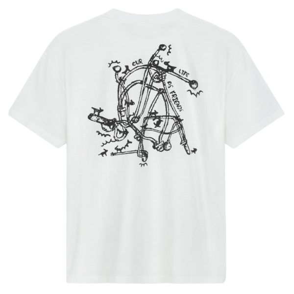 Olaf Knot T-shirt Wit