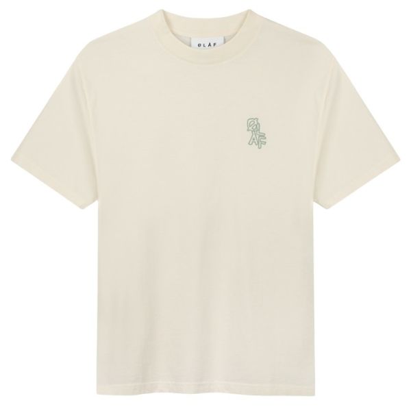 Olaf Layered Logo T-shirt Off White