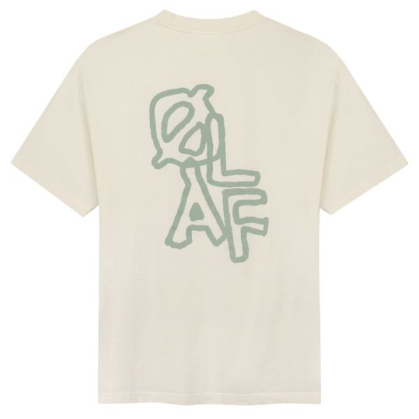 Olaf Layered Logo T-shirt Off White