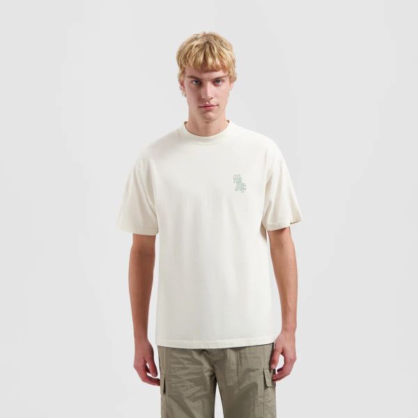 Olaf Layered Logo T-shirt Off White