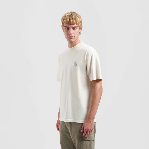 Olaf Layered Logo T-shirt Off White