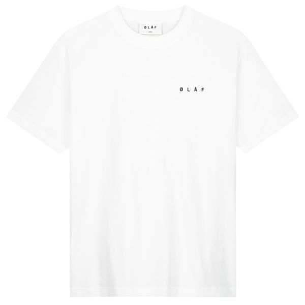 Olaf Marbles T-shirt Wit
