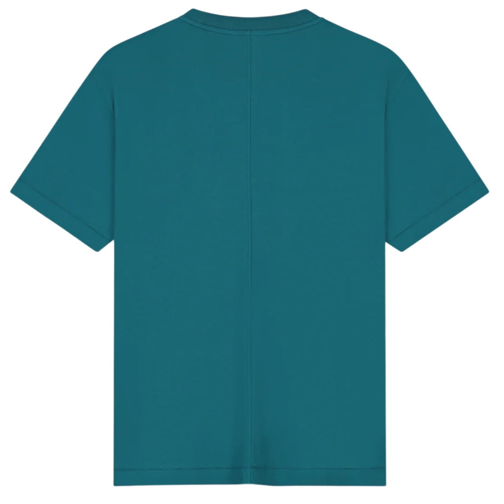 Olaf Monogram Boxy T-shirt Blauw