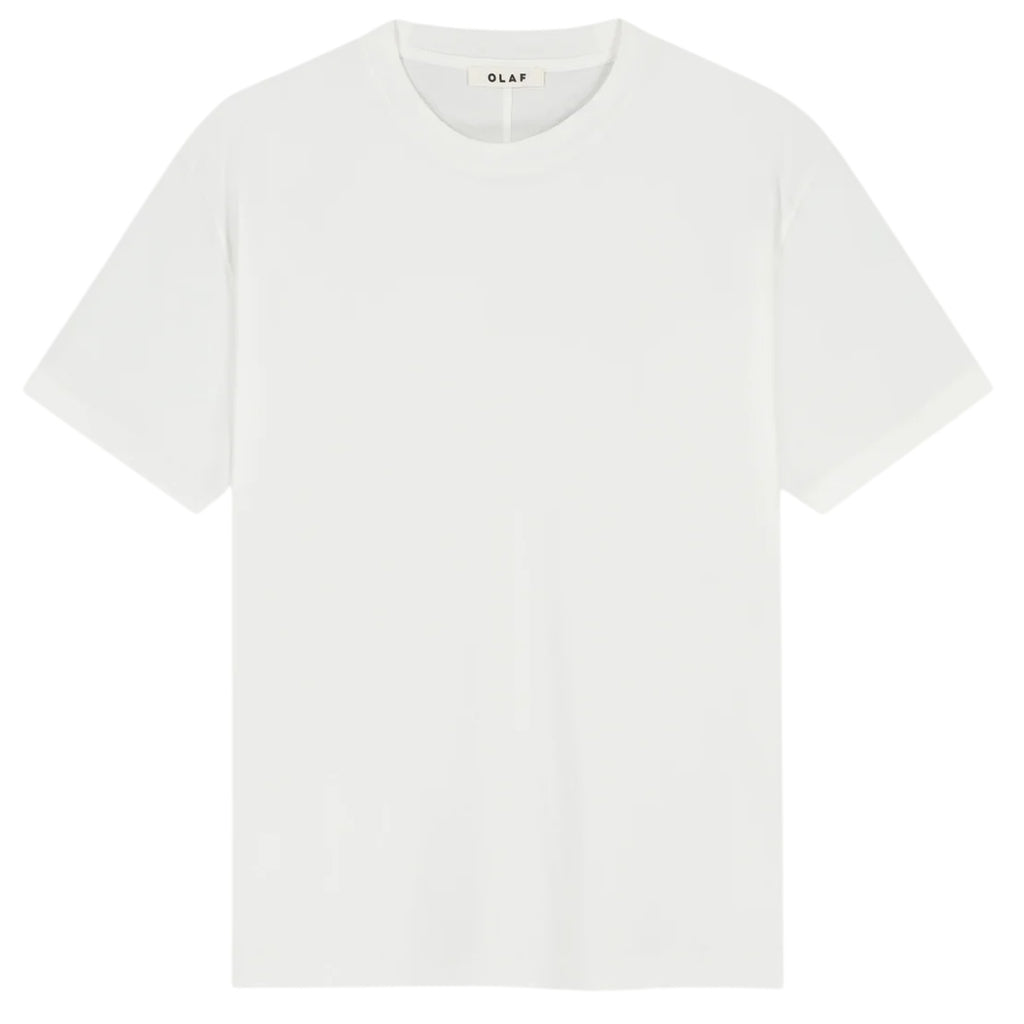 Olaf Monogram Boxy T-shirt Wit