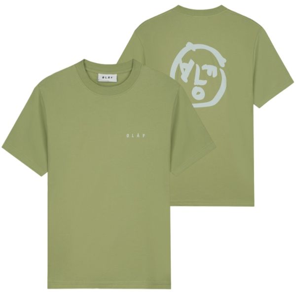 Olaf New Face T-shirt Groen