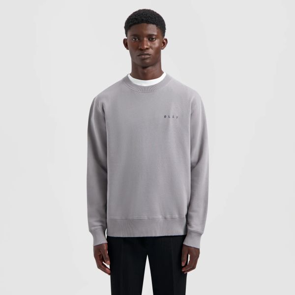 Olaf Nostalgia Face Sweater Grijs