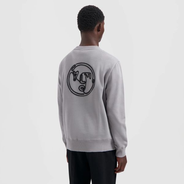 Olaf Nostalgia Face Sweater Grijs