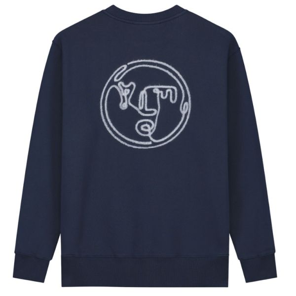 Olaf Nostalgia Face Sweater Navy