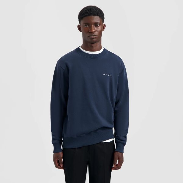 Olaf Nostalgia Face Sweater Navy