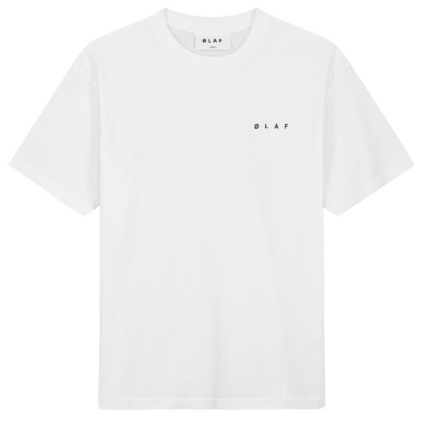 Olaf Nostalgia Face T-shirt Wit