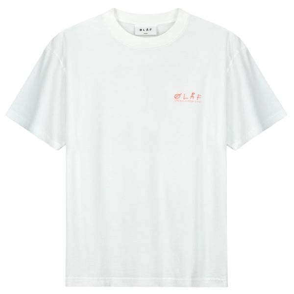 Olaf Notes T-shirt Wit