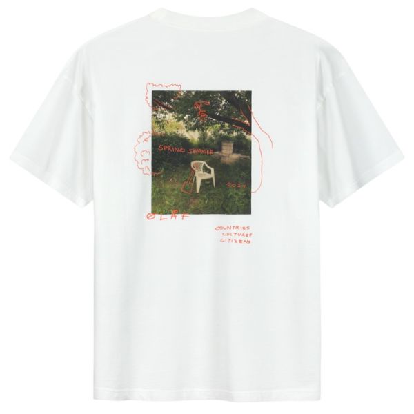Olaf Notes T-shirt Wit