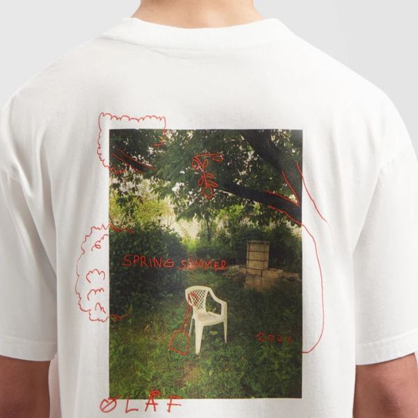 Olaf Notes T-shirt Wit