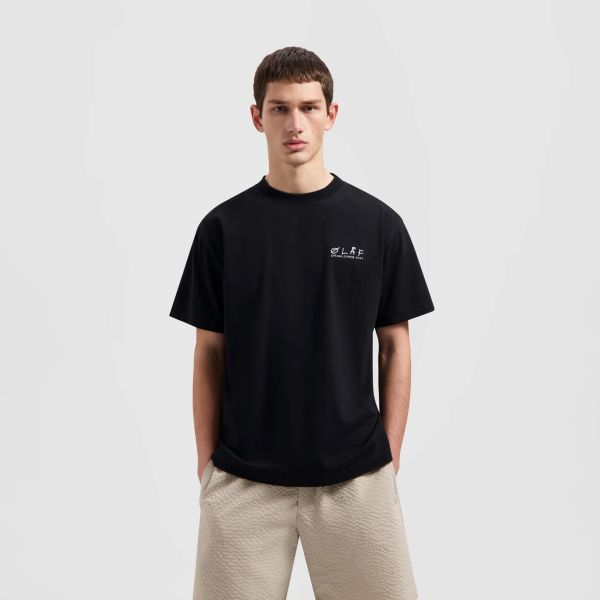 Olaf Notes T-shirt Zwart