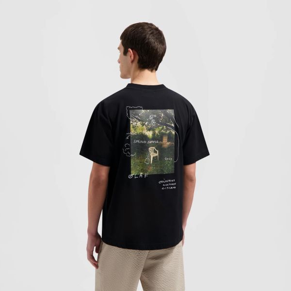 Olaf Notes T-shirt Zwart