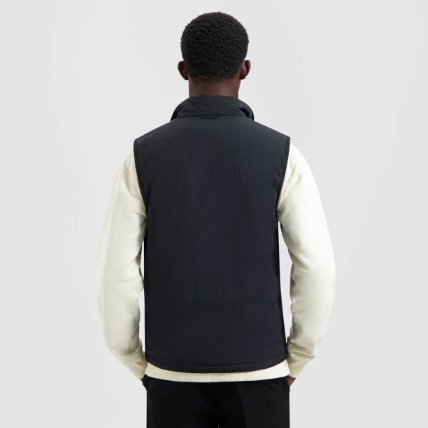 Olaf Nylon Vest Zwart
