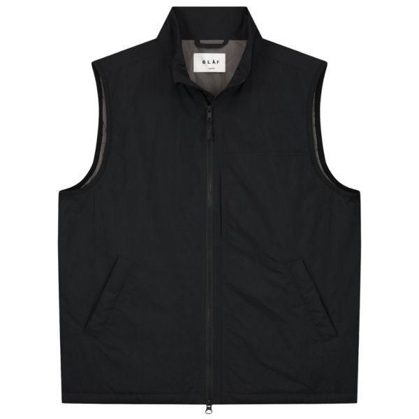 Olaf Nylon Vest Zwart