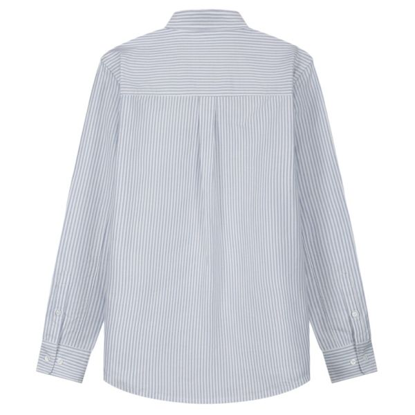 Olaf Oxford Stripe Overhemd Blauw/Wit