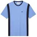 Olaf Panel T-shirt Blauw