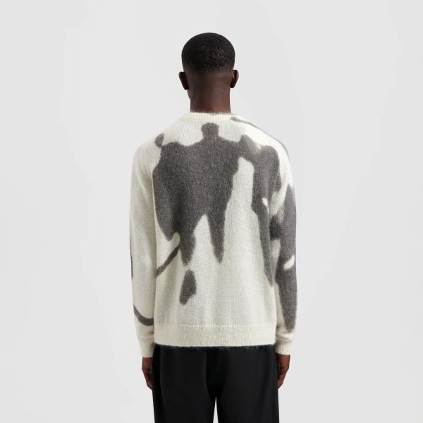 Olaf Passenger Mohair Knitted Sweater Off White
