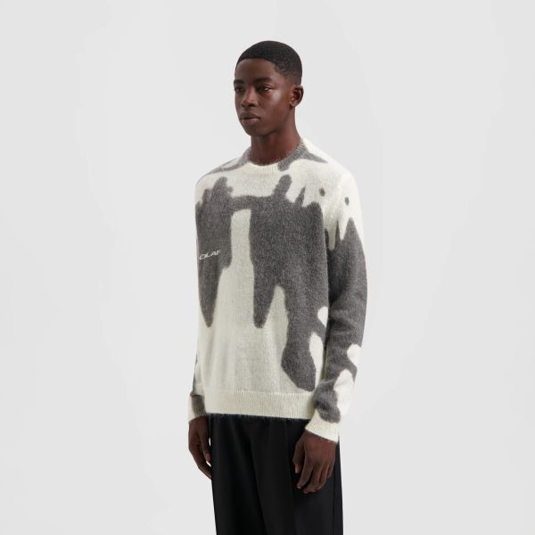 Olaf Passenger Mohair Knitted Sweater Off White