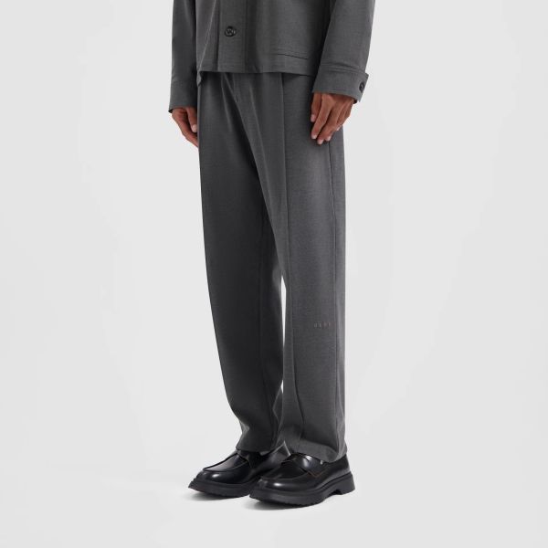 Olaf Pintuck Broek Grijs