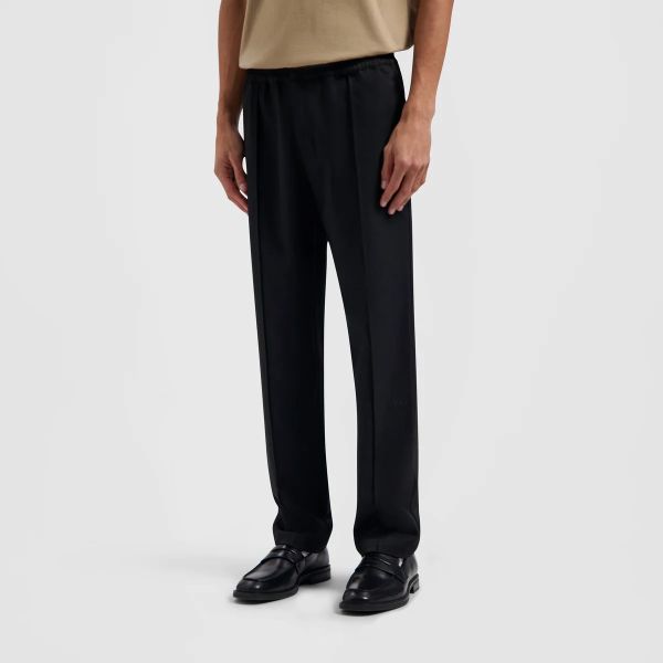 Olaf Pintuck Broek Zwart