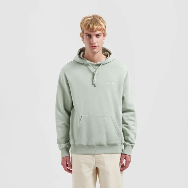 Olaf Pixelated Face Hoodie Licht Groen