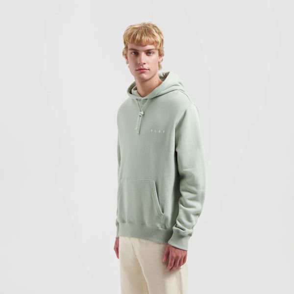 Olaf Pixelated Face Hoodie Licht Groen