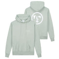 Olaf Pixelated Face Hoodie Licht Groen