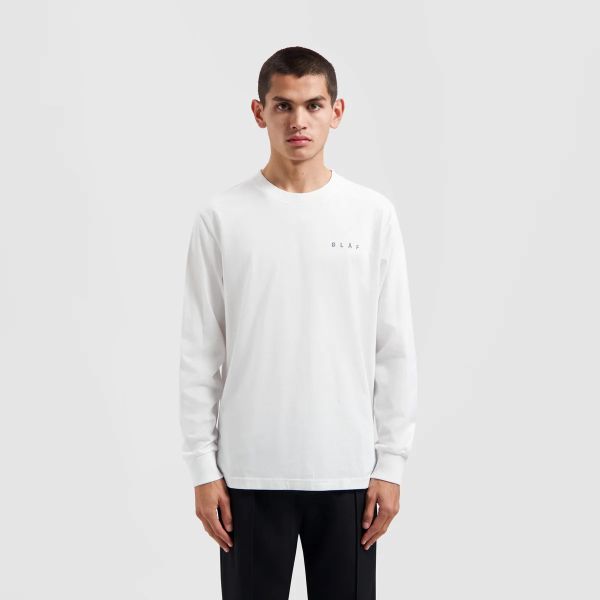 Olaf Pixelated Face Longsleeve T-shirt Wit