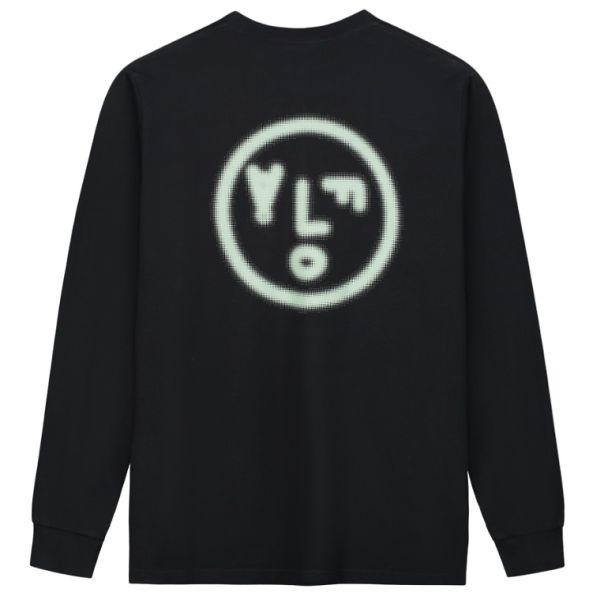 Olaf Pixelated Face Longsleeve T-shirt Zwart