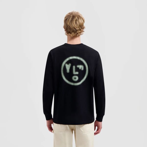 Olaf Pixelated Face Longsleeve T-shirt Zwart
