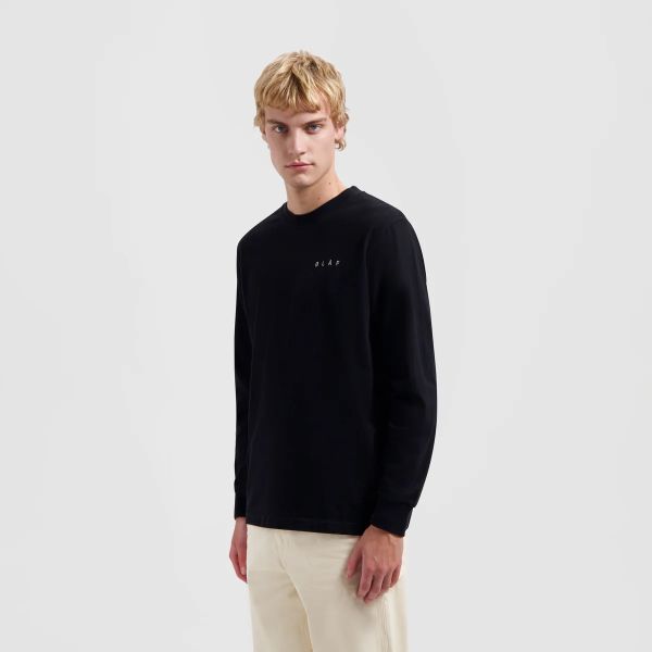Olaf Pixelated Face Longsleeve T-shirt Zwart