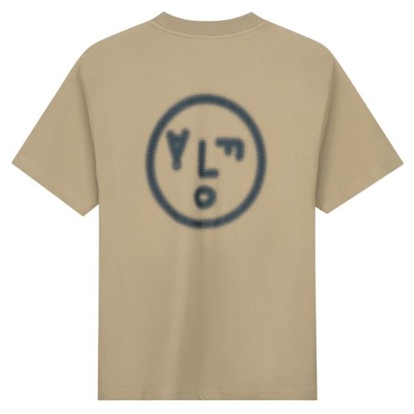 Olaf Pixelated Face T-shirt Bruin
