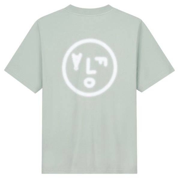 Olaf Pixelated Face T-shirt Licht Groen