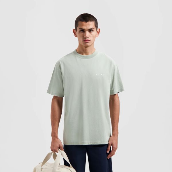 Olaf Pixelated Face T-shirt Licht Groen