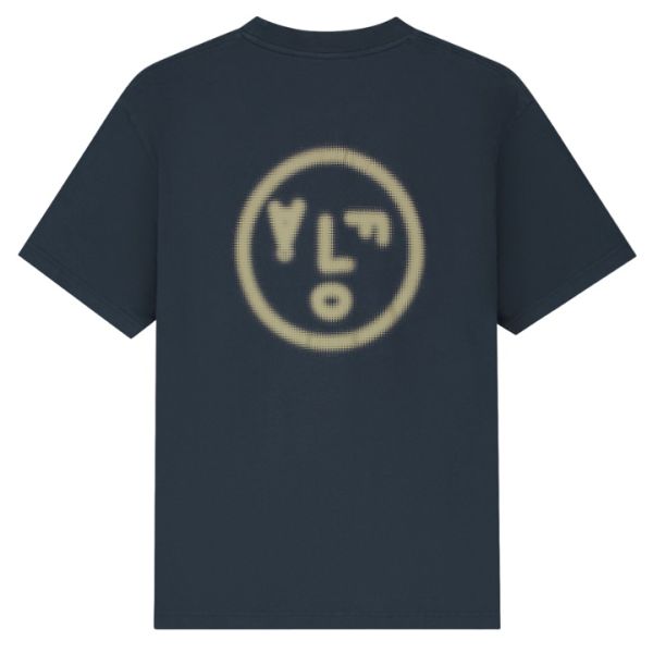 Olaf Pixelated Face T-shirt Navy