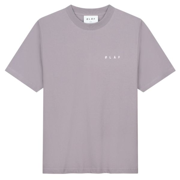 Olaf Pixelated Face T-shirt Paars