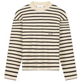 olaf pocket stripe longsleeve off white